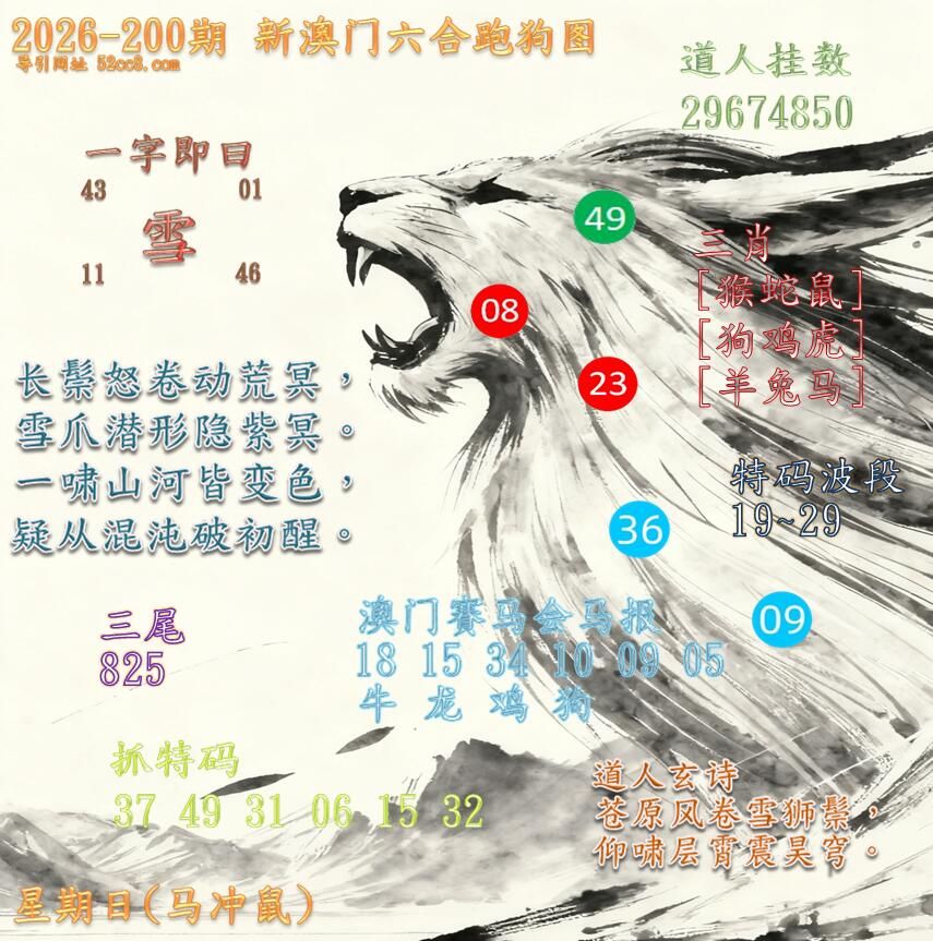 新澳门六合跑马图200期