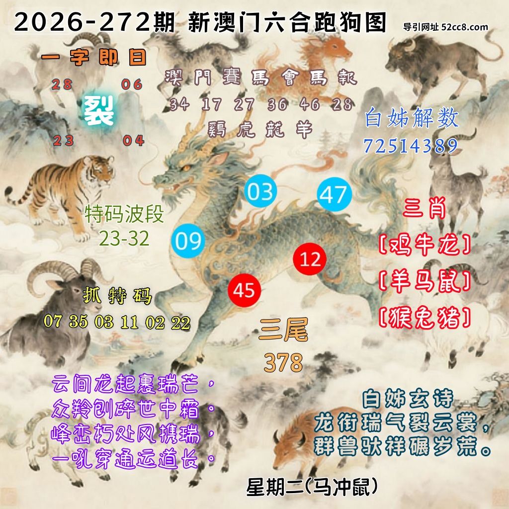 新澳门六合跑马图272期
