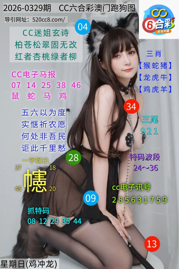CC六合澳门跑马图0329期