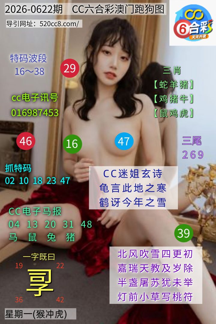 CC六合澳门跑马图0622期