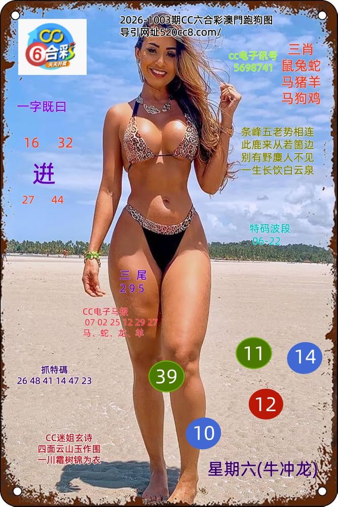 CC六合澳门跑马图1003期